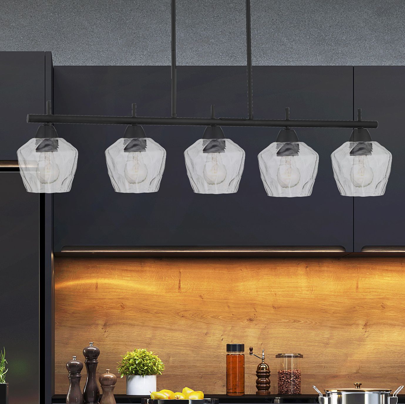 Minka Lavery CAMRIN Black Collection