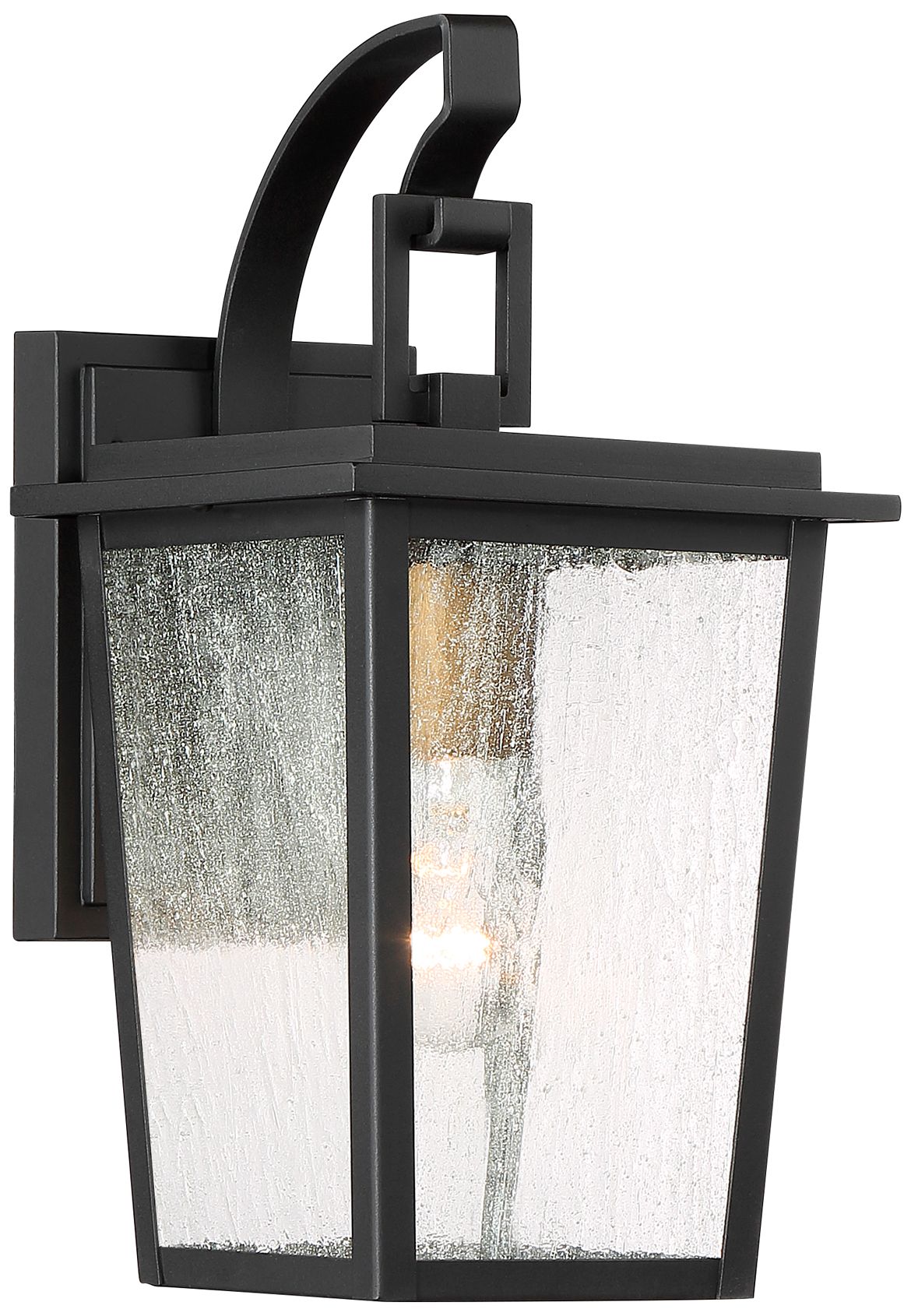 Minka-Lavery Cantebury 1-Light Sand Black and Gold Outdoor Wall Mount