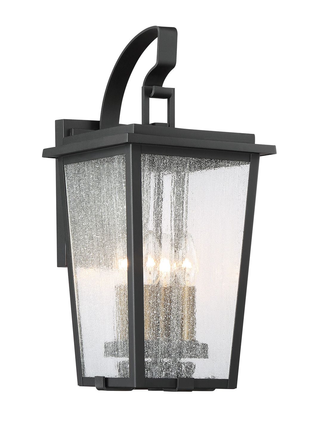 Image 3 Minka-Lavery Cantebury 4-Light Black and Gold Outdoor Wall Mount more views