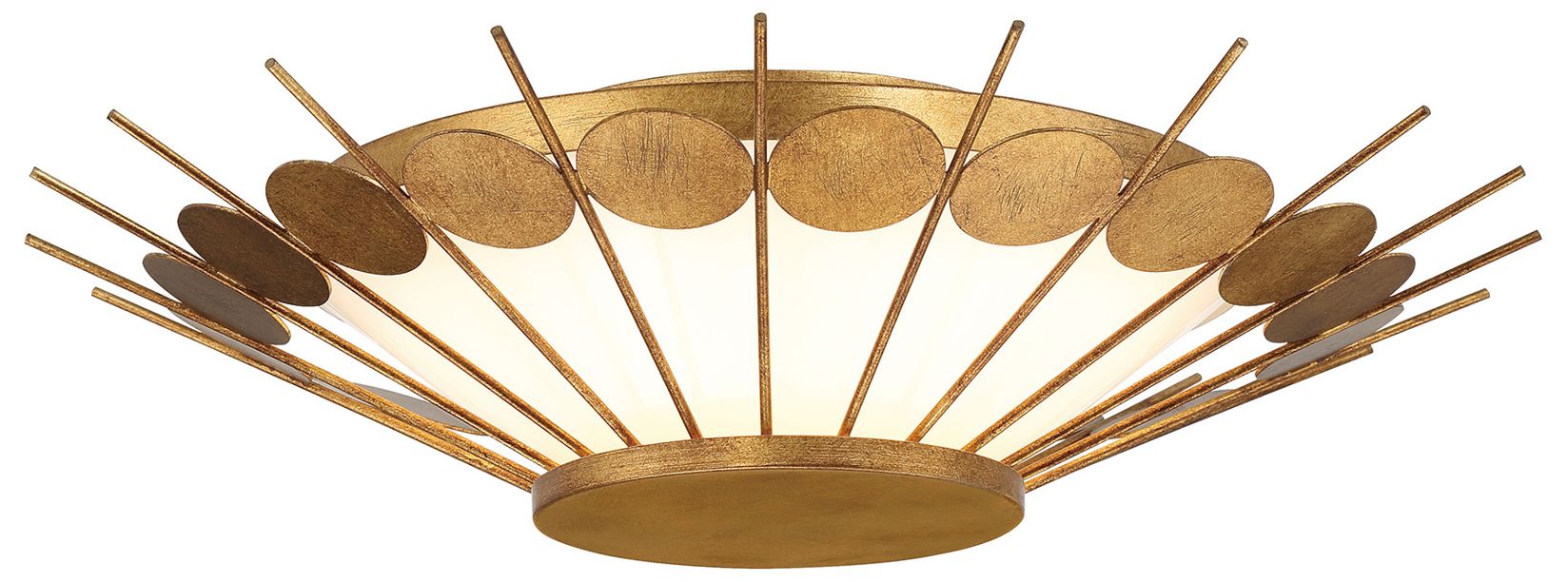Image 2 Minka-Lavery Capeieso 1-Light LED Elara Gold Flush Mount