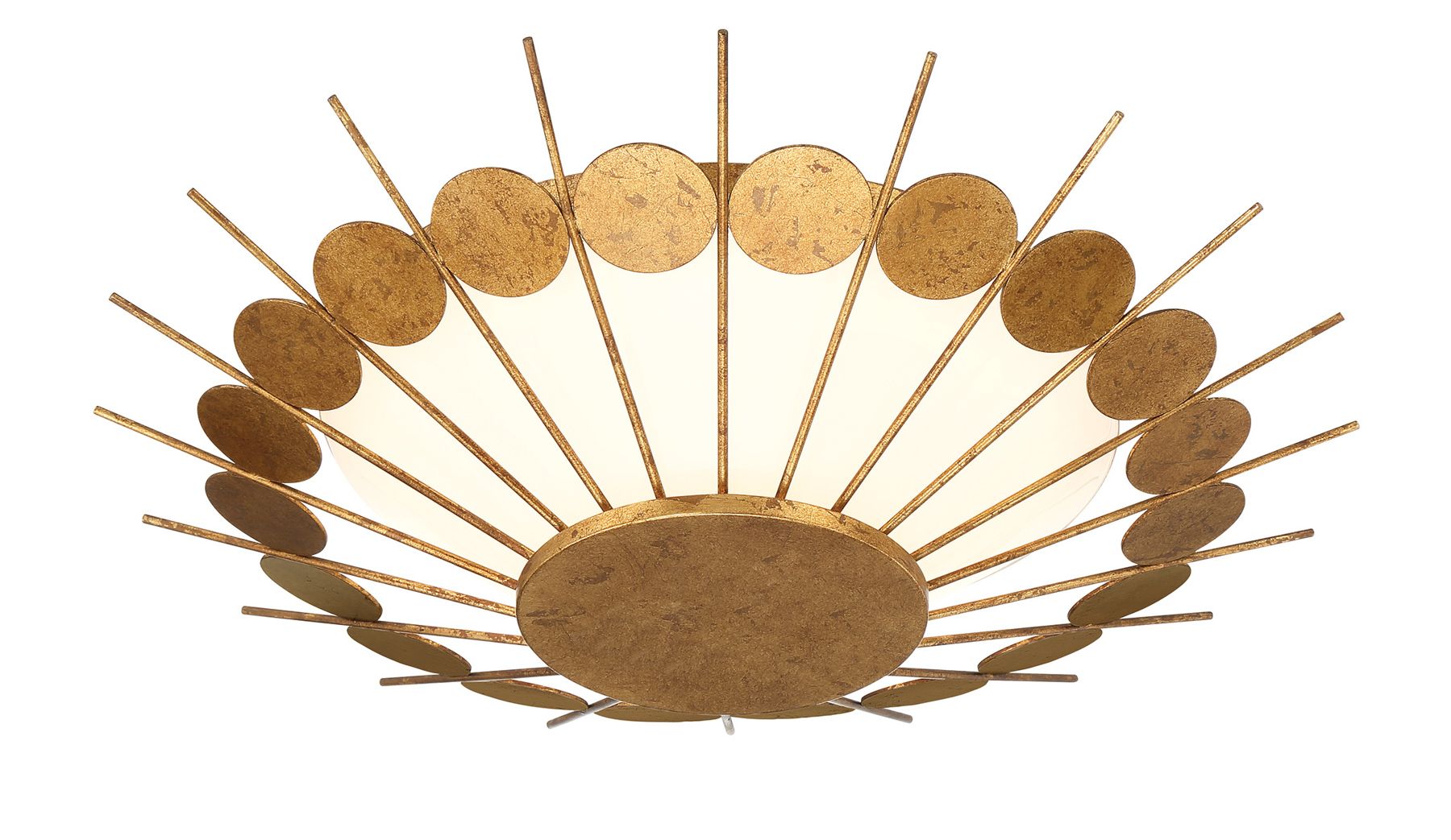 Image 3 Minka-Lavery Capeieso 1-Light LED Elara Gold Flush Mount more views