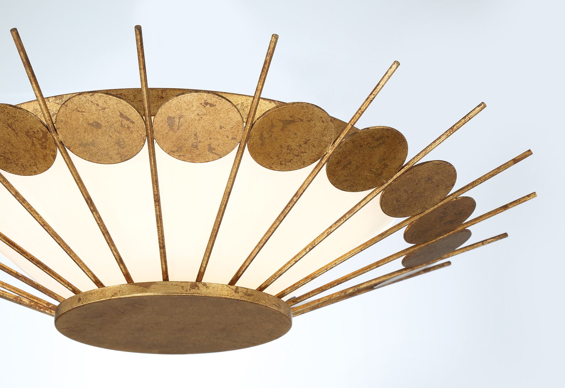 Image 4 Minka-Lavery Capeieso 1-Light LED Elara Gold Flush Mount more views