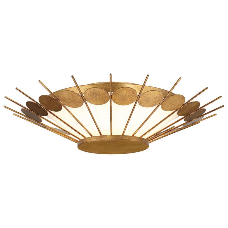 Image 2 Minka Lavery Capieso 20" Wide Elara Gold LED Ceiling Light