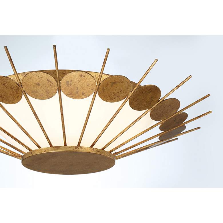 Image 4 Minka Lavery Capieso 20" Wide Elara Gold LED Ceiling Light more views