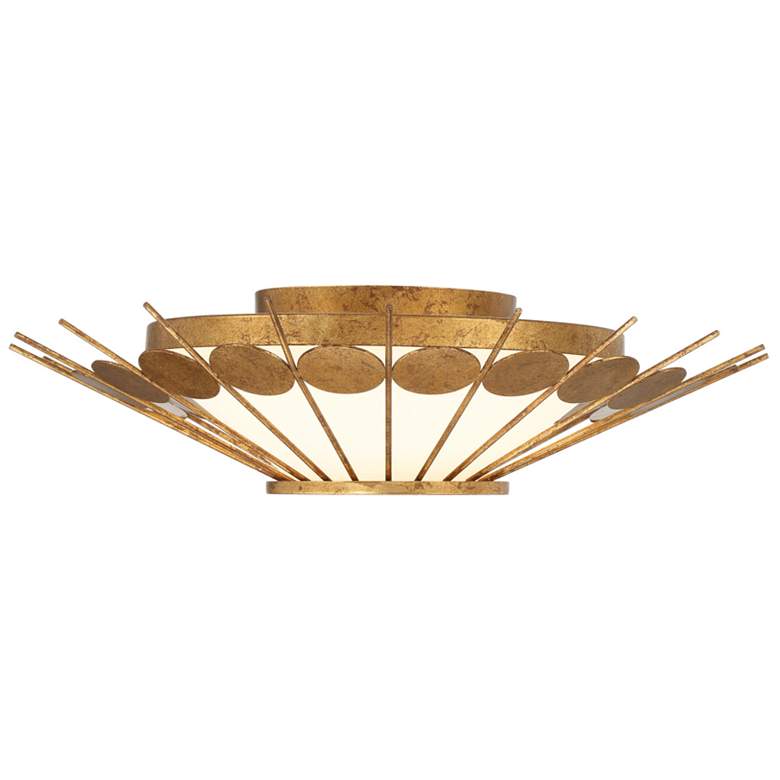 Image 7 Minka Lavery Capieso 20" Wide Elara Gold LED Ceiling Light more views