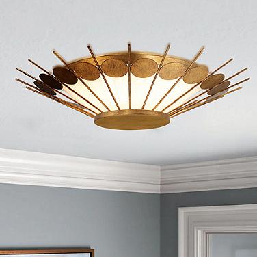 Minka Lavery Capieso 20" Wide Elara Gold Finish LED Ceiling Light