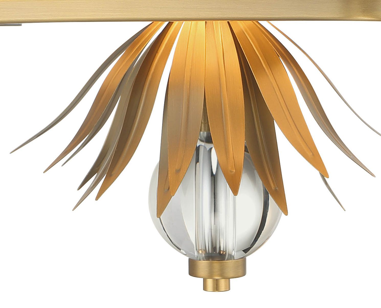 Image 3 Minka-Lavery Caprio 2-Light Natural Brushed Brass Wall Sconce more views