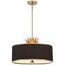 2_Minka Lavery Caprio 23 1/2" Wide 4-Light Natural Brushed Brass Pendant