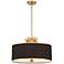Minka Lavery Caprio 23 1/2" Wide 4-Light Natural Brushed Brass Pendant