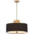 Minka Lavery Caprio 23 1/2" Wide 4-Light Natural Brushed Brass Pendant