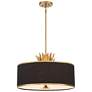 6_Minka Lavery Caprio 23 1/2" Wide 4-Light Natural Brushed Brass Pendant more views