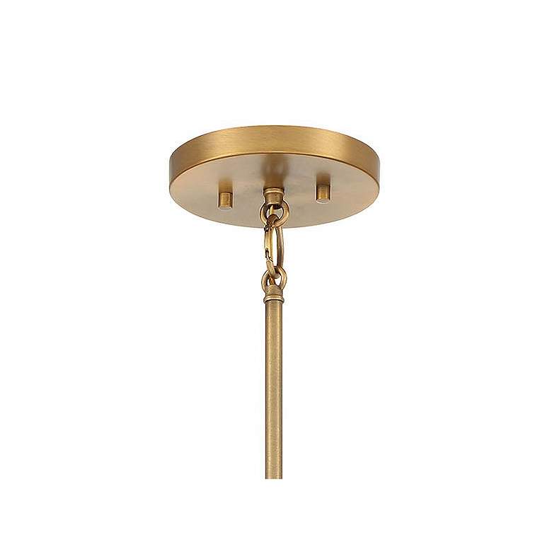 Image 7 Minka Lavery Caprio 23 1/2" Wide 4-Light Natural Brushed Brass Pendant more views
