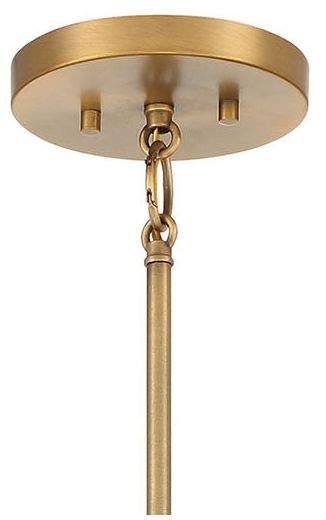 Minka Lavery Caprio 23 1/2" Wide 4-Light Natural Brushed Brass Pendant