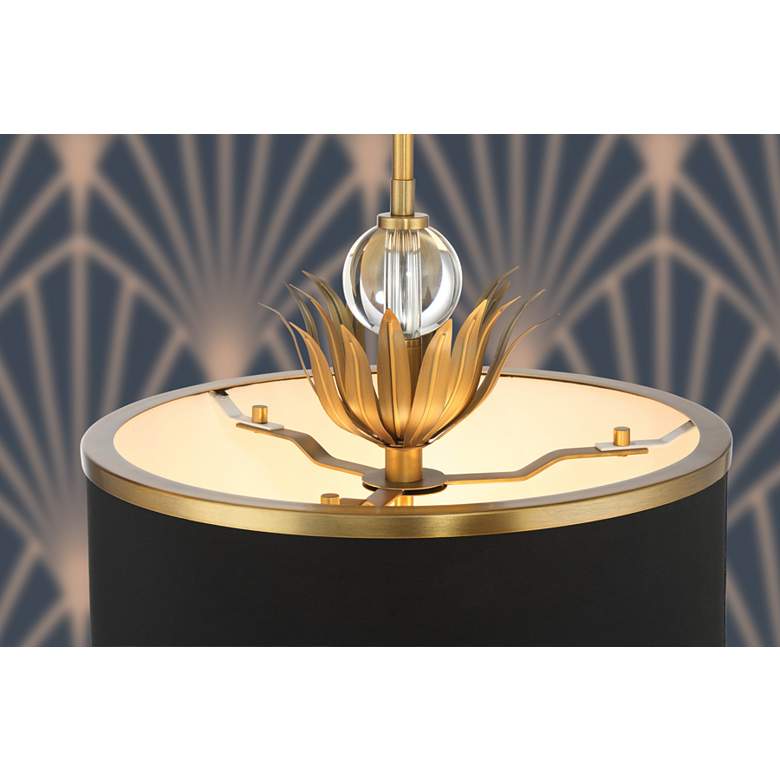 Image 6 Minka Lavery Caprio 3-Light Natural Brushed Brass Pendant more views