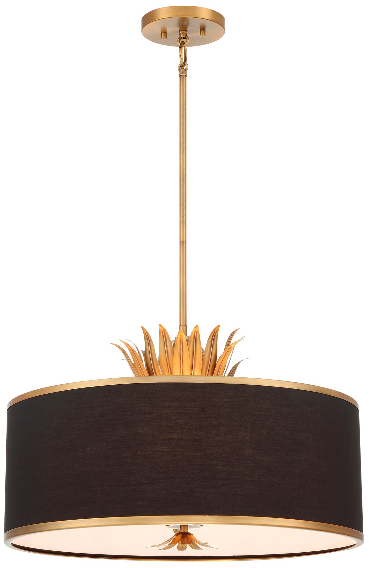 Minka-Lavery Caprio 4-Light Natural Brushed Brass Pendant