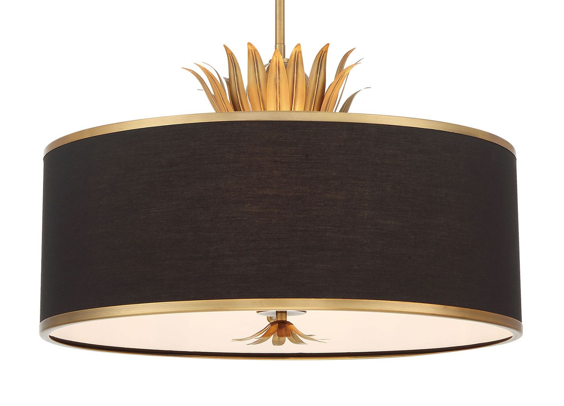 Minka-Lavery Caprio 4-Light Natural Brushed Brass Pendant