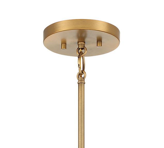 Minka-Lavery Caprio 4-Light Natural Brushed Brass Pendant