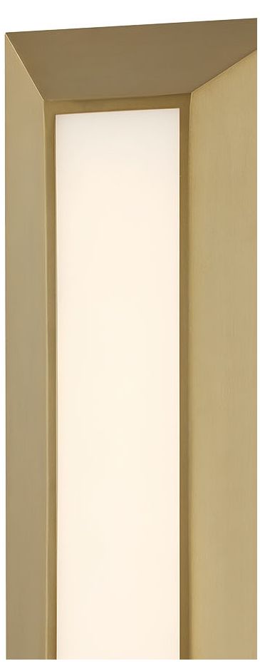 Image 3 Minka-Lavery Cartaya LED Soft Brass Wall Sconce with White Faux Alabaster more views