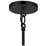 7_Minka Lavery Cascade 24" Wide 4-Light Coal Black Double Drum Pendant more views