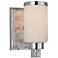 Minka Lavery Cashelmara Collection 8 1/4" High Chrome Wall Sconce