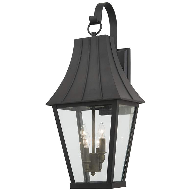 Image 2 Minka Lavery Chateau Grande 28" High Coal Outdoor Wall Light