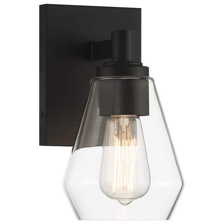 Image 2 Minka-Lavery Clarity 1-Light Black Bath Vanity more views