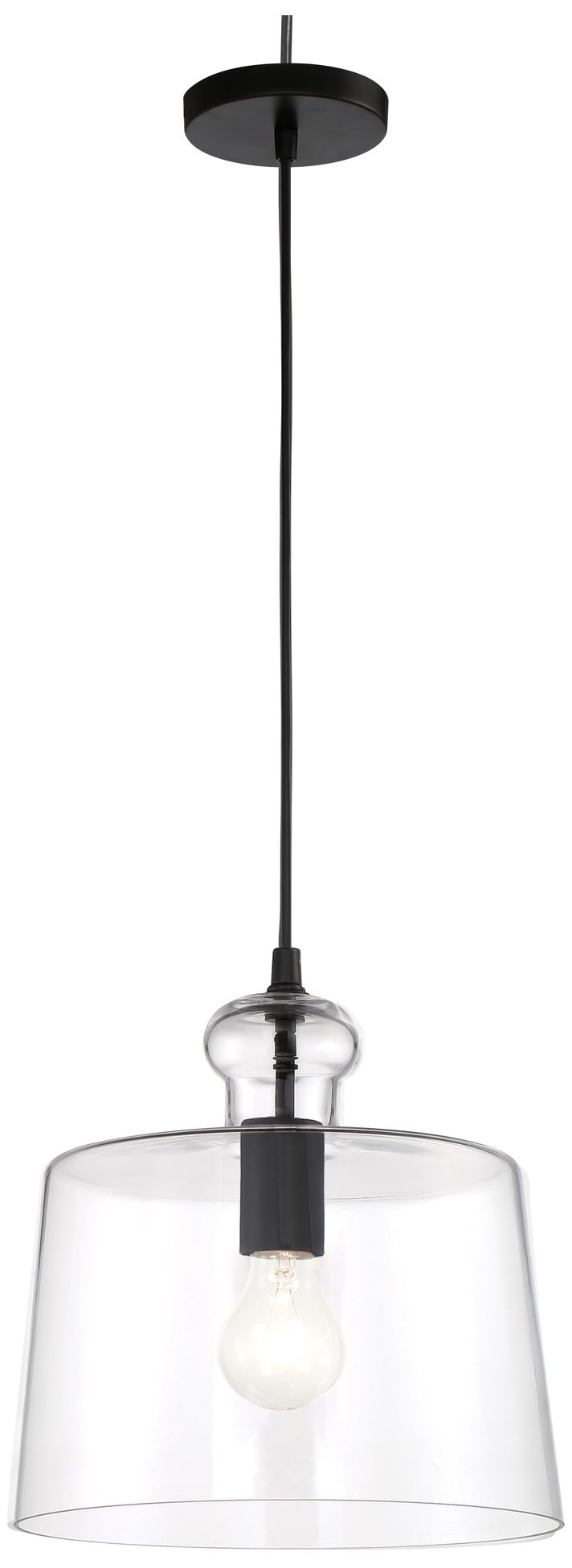 Minka-Lavery Clarity 1-Light Coal Pendant