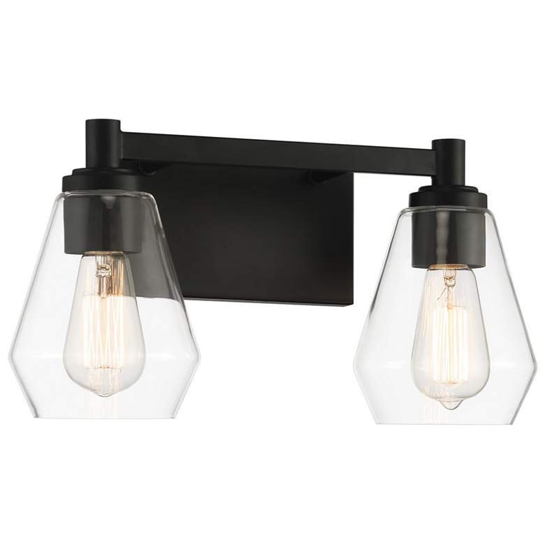 Image 3 Minka-Lavery Clarity 2-Light Black Bath Vanity more views