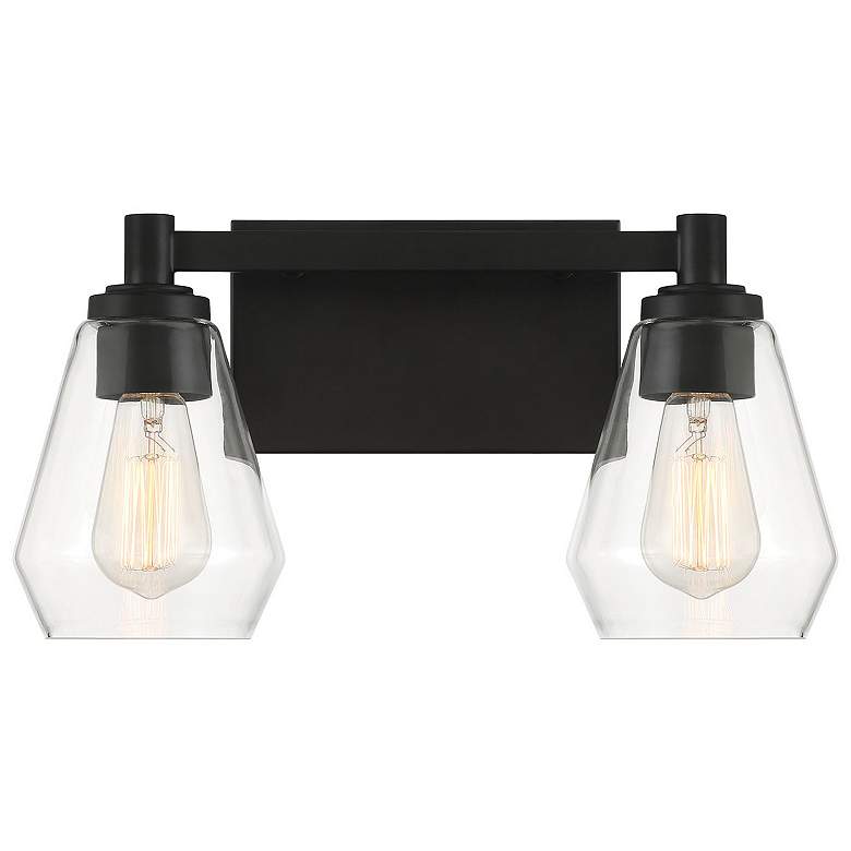 Image 7 Minka-Lavery Clarity 2-Light Black Bath Vanity more views