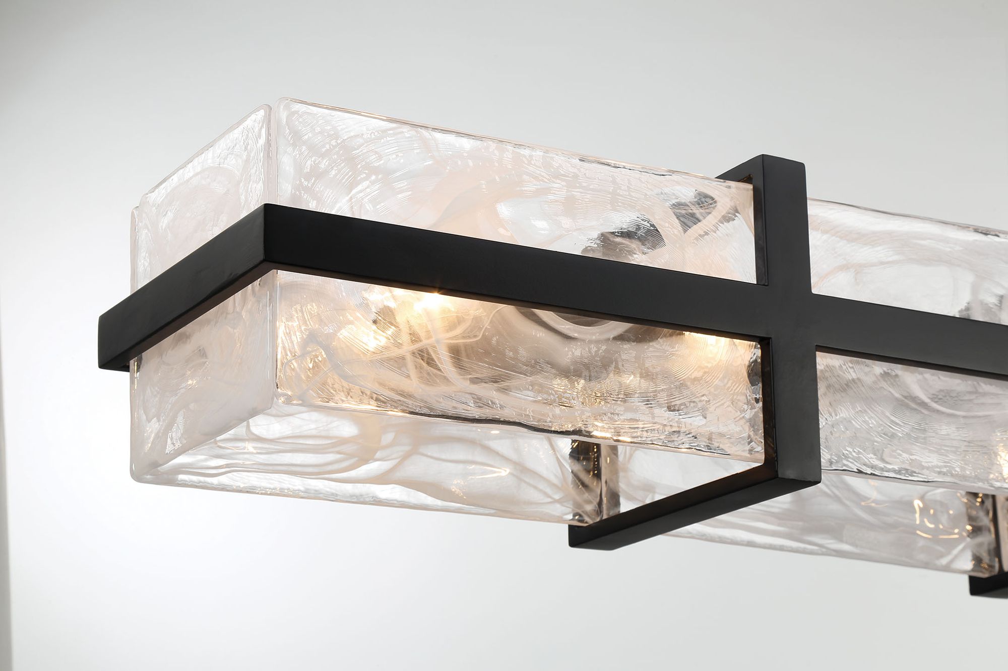Image 7 Minka Lavery Cloud Break 12-Light 60-inch Black Island Chandelier more views