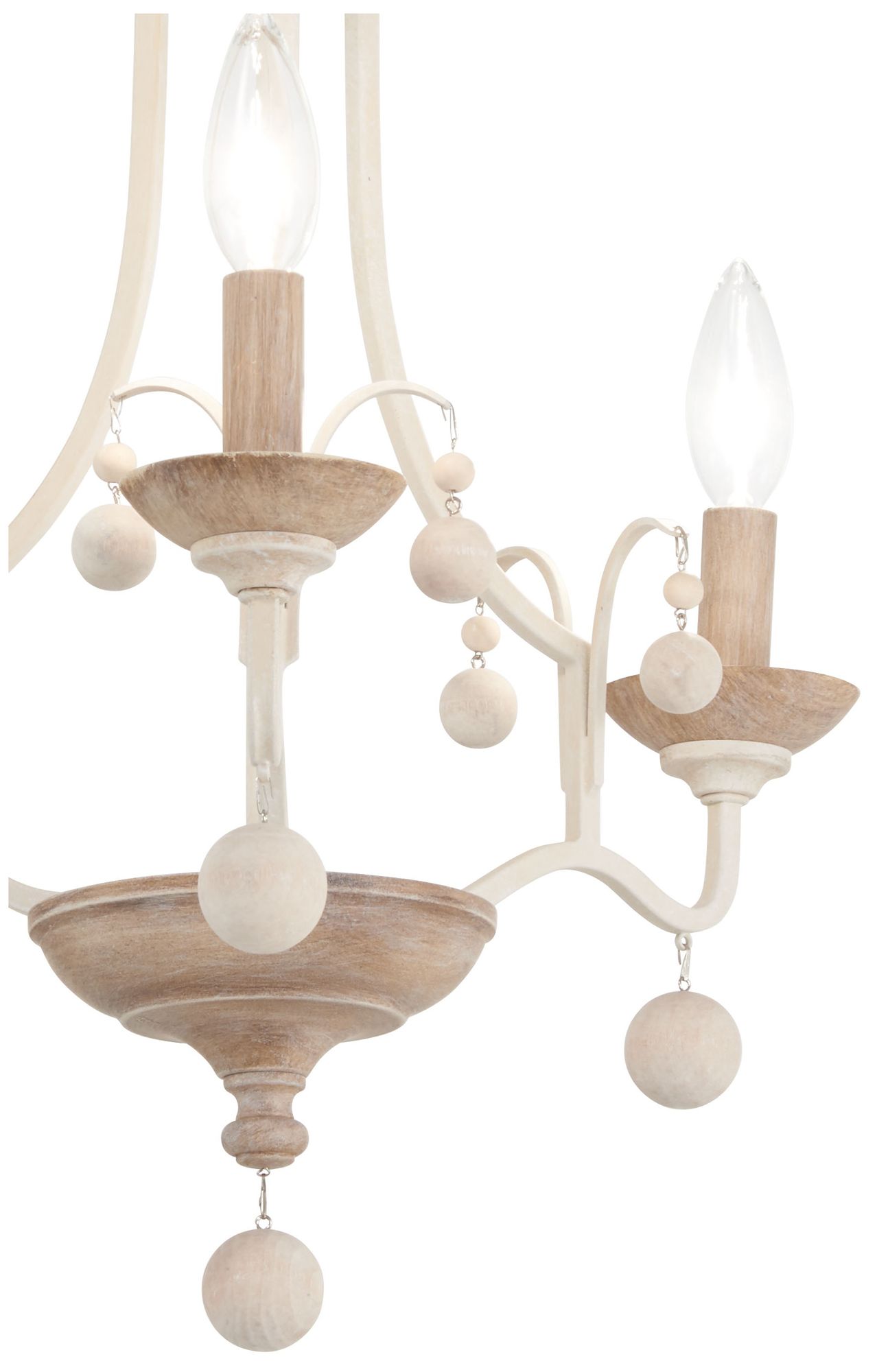 Image 3 Minka-Lavery Colonial Charm 3-Light White Wash and Clay Semi Flush Mount more views