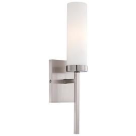 Minka-Lavery Compositions 1-Light Brushed Nickel Wall Sconce