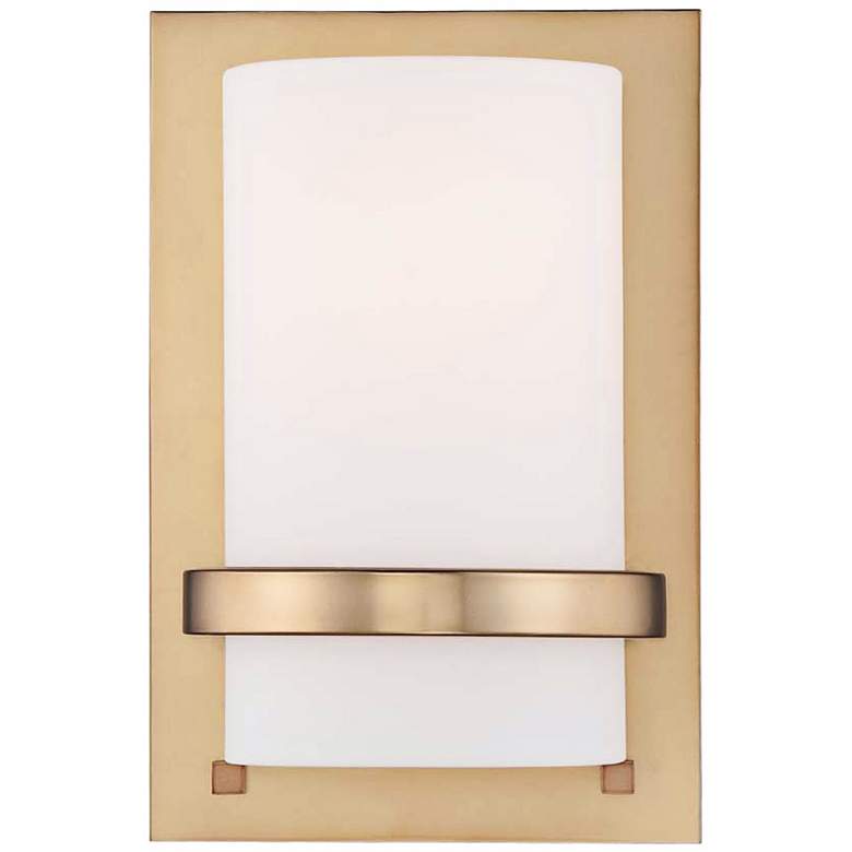 Image 1 Minka Lavery Contemporary 10 inch High Honey Gold Wall Sconce