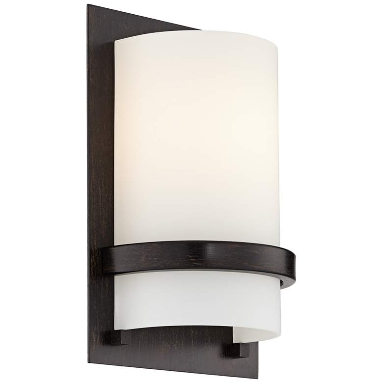 Image 2 Minka Lavery Contemporary 10 inch High Iron Oxide Wall Sconce