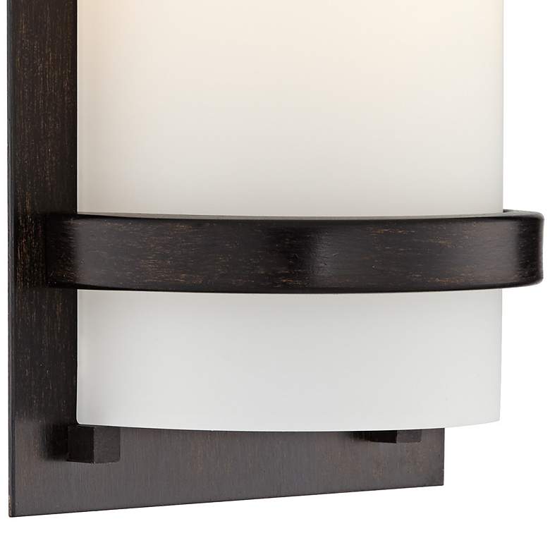 Image 3 Minka Lavery Contemporary 10" High Iron Oxide Wall Sconce more views