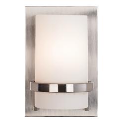 Minka Lavery Contemporary 10&quot;H Brushed Nickel Wall Sconce