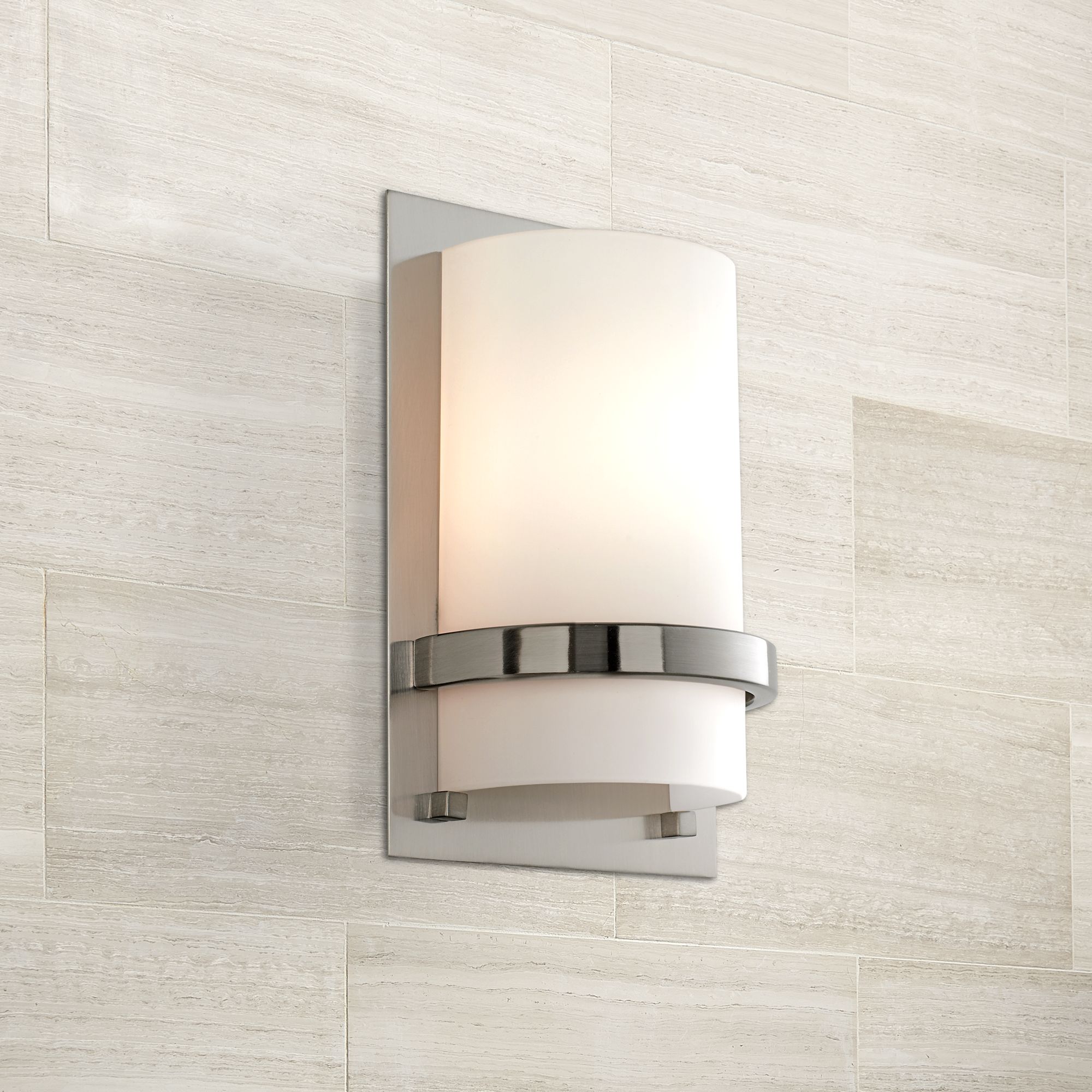 Satin nickel deals sconces