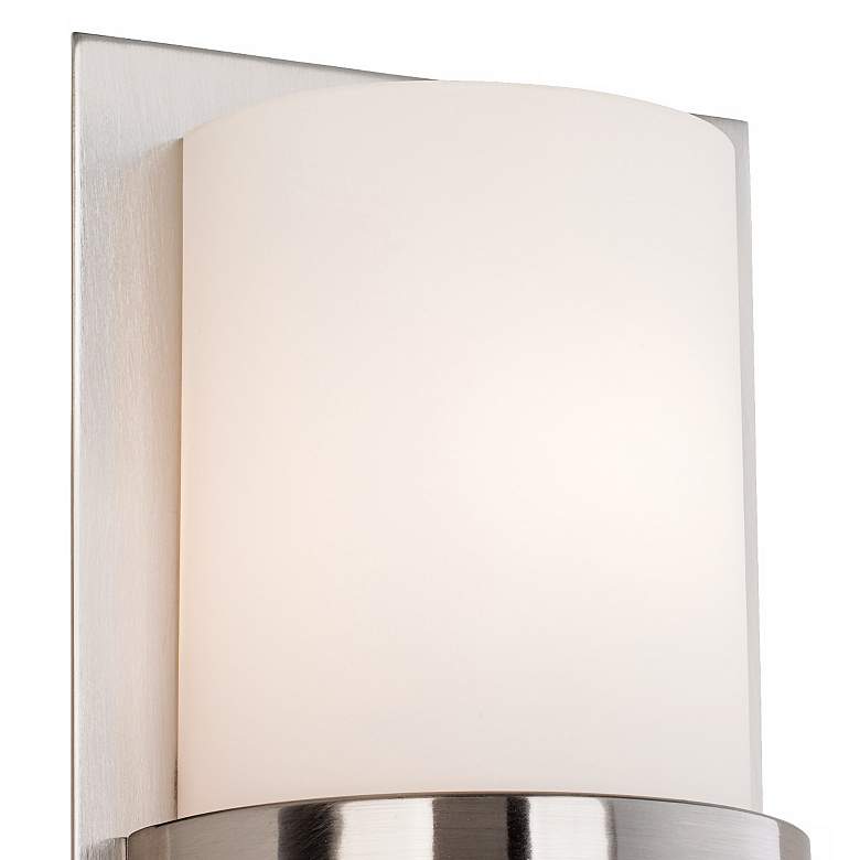 Image 4 Minka Lavery Contemporary 10"H Brushed Nickel Wall Sconce more views