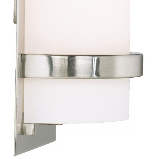 Image 5 Minka Lavery Contemporary 17" High Brushed Nickel Wall Sconce more views