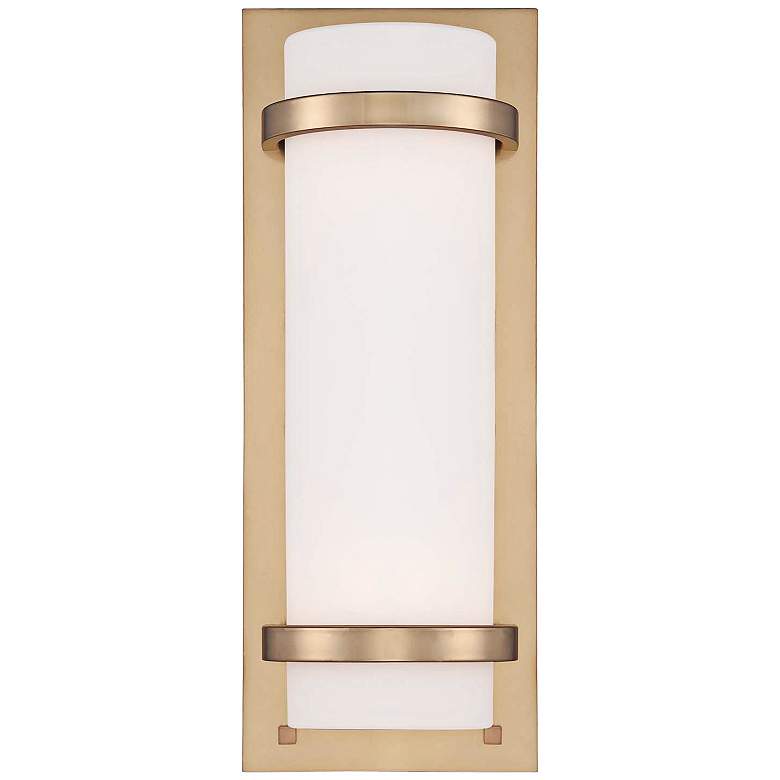 Image 2 Minka Lavery Contemporary 17 inch High Honey Gold Wall Sconce