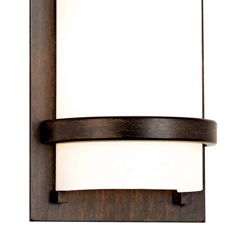 Image 5 Minka Lavery Contemporary 17 inch High Iron Oxide Wall Sconce more views