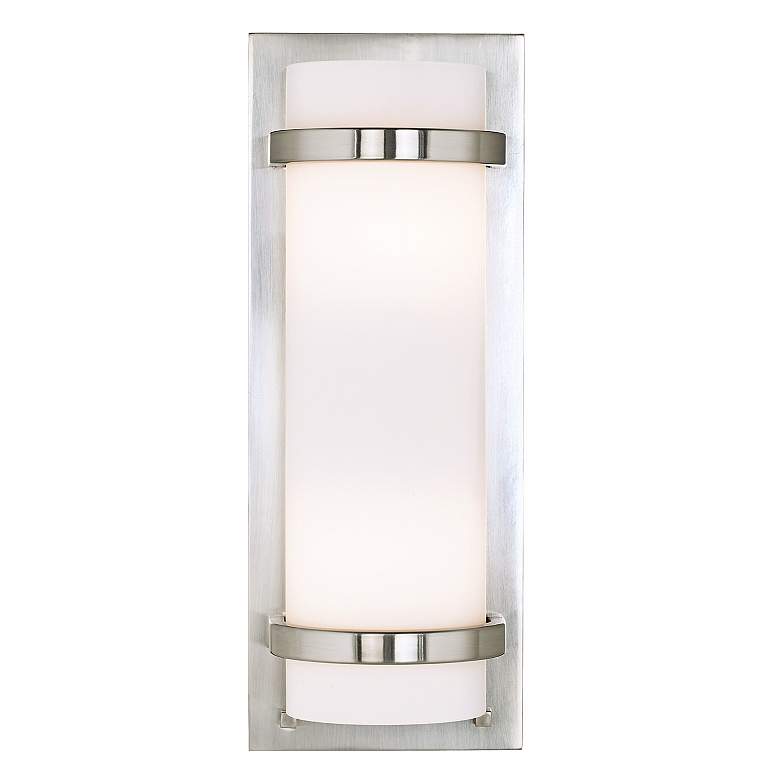 Image 3 Minka Lavery Contemporary 17"H Brushed Nickel Wall Sconce