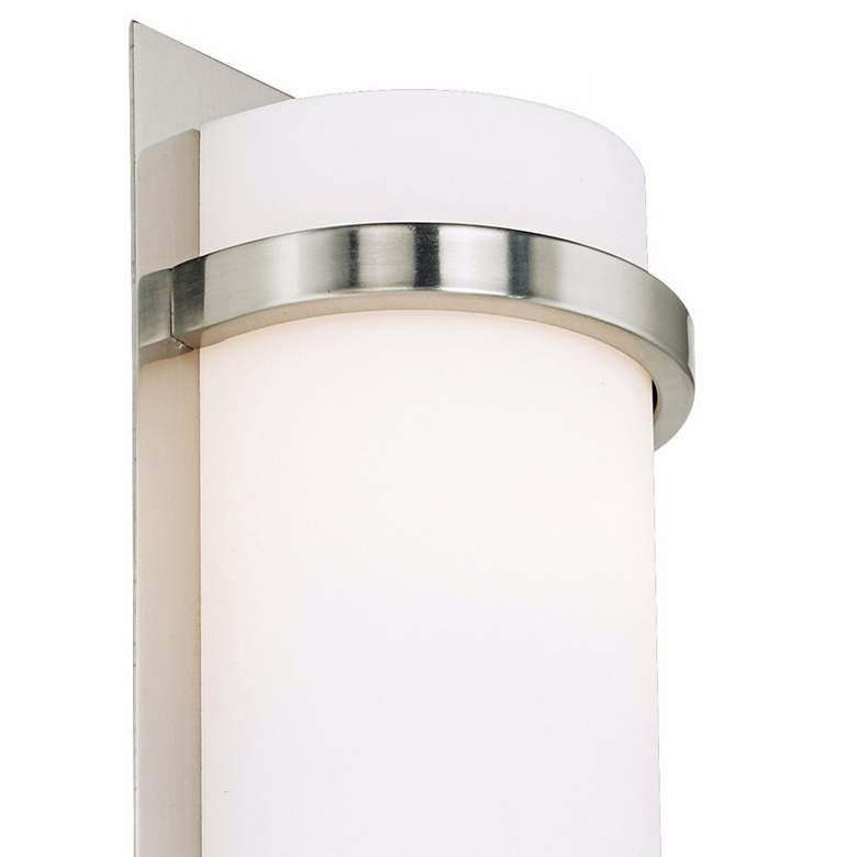 Image 4 Minka Lavery Contemporary 17 inchH Brushed Nickel Wall Sconce more views