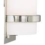 Minka Lavery Contemporary 17"H Brushed Nickel Wall Sconce in scene