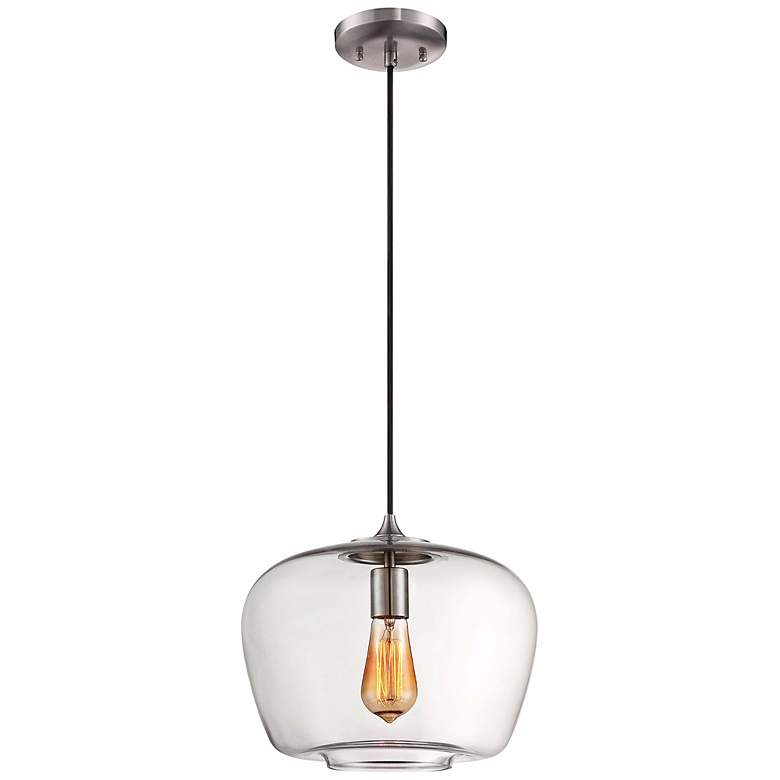 Image 3 Minka Lavery Contemporary Urban 12 1/4" Clear Glass Mini Pendant Light more views