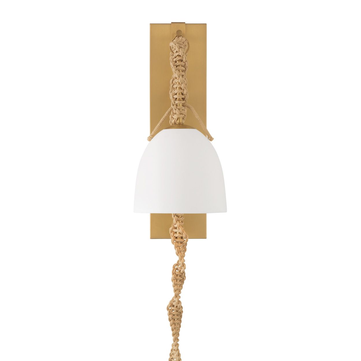 Image 7 Minka Lavery Cordon 1-Light 7.5-in Legacy Brass Wall Sconce with Shade more views