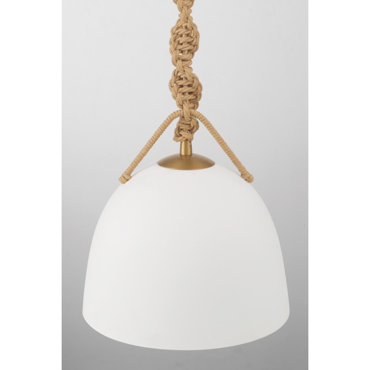 Image 5 Minka Lavery Cordon 1-Lt 10-in Legacy Brass Mini Pendant with Ceramic Shade more views