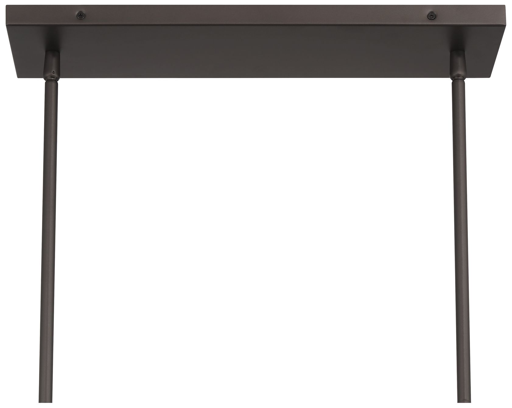 Minka Lavery Cordon 3-Light 10-in Dark Bronze Linear Chandelier