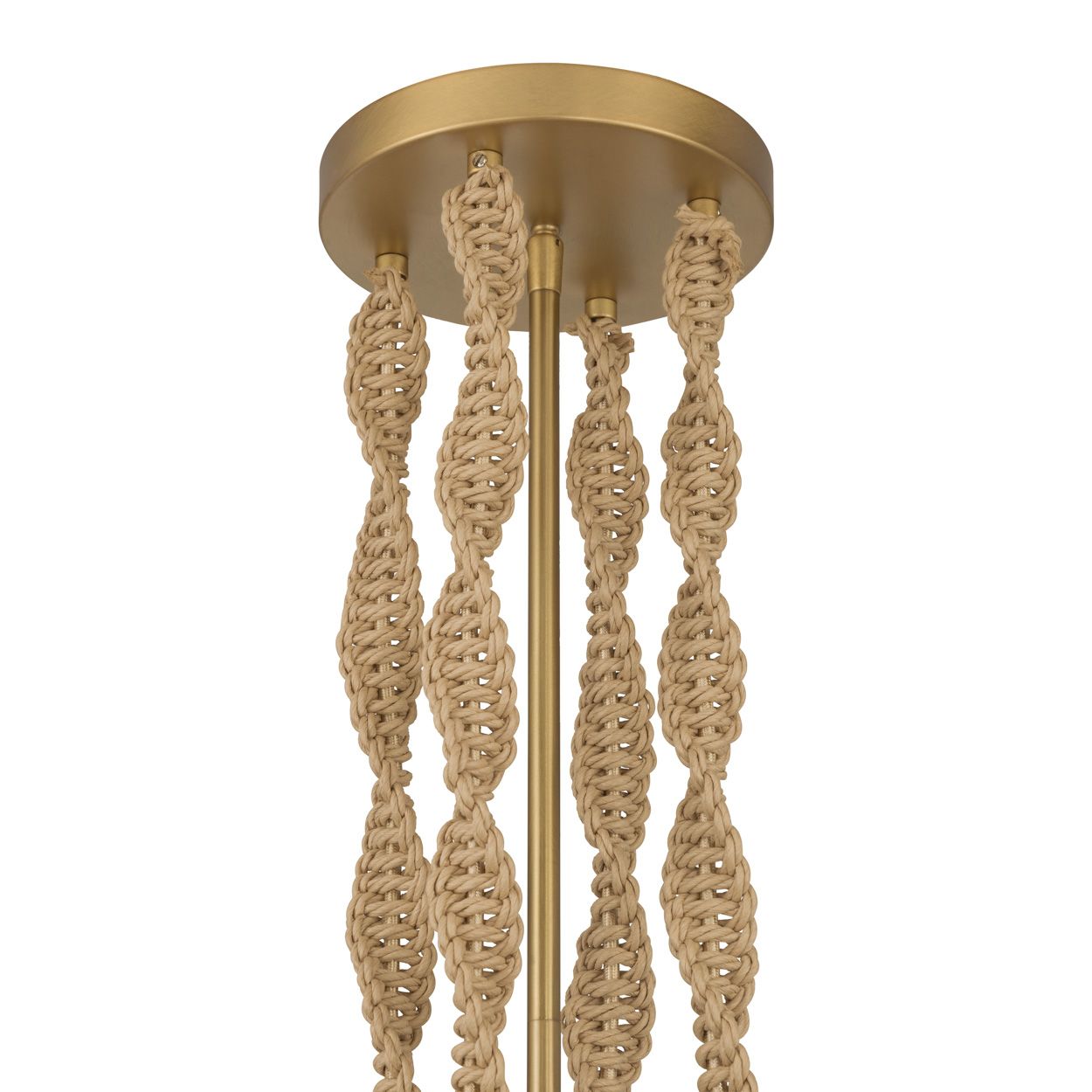 Image 7 Minka Lavery Cordon 4-Light 40-in Legacy Brass Pendant with Ceramic Shades more views