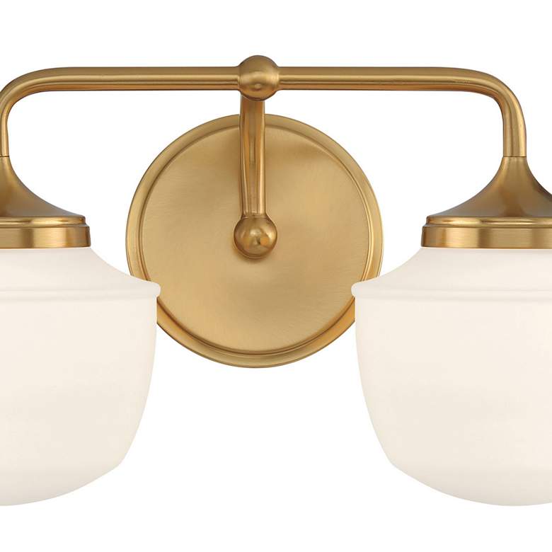 Image 4 Minka-Lavery Cornwell 2-Light Aged Brass Bath Vanity more views